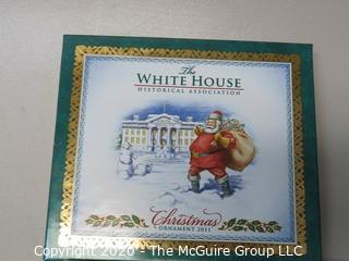 2011 White House Official Holiday Ornament - in box