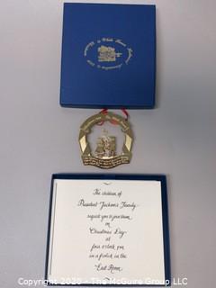 1988 White House Official Holiday Ornament - in box