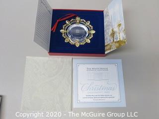 2002 White House Official Holiday Ornament - in box