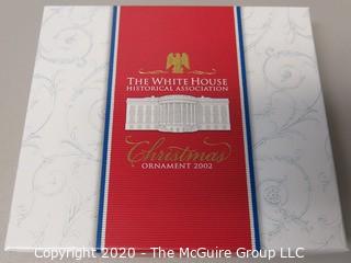 2002 White House Official Holiday Ornament - in box