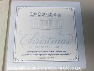 2002 White House Official Holiday Ornament - in box