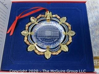 2002 White House Official Holiday Ornament - in box