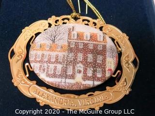 Holiday Ornaments from Colonial Williamsburg and Alexandria, Virginia