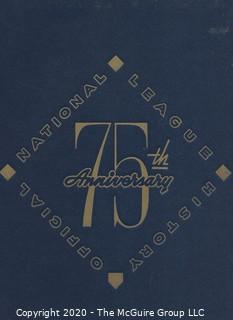 Book Title: "75th Anniversary of the National League"