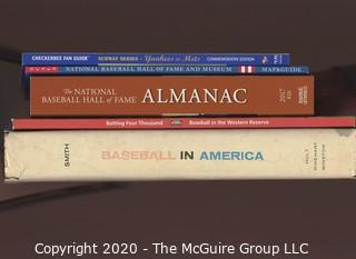 Book Titles including : "Baseball in America" by Holt Rinehart and Winston