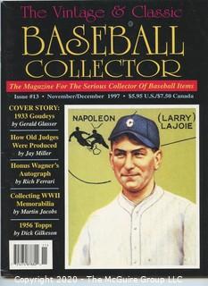 Magazines: Baseball: Collector