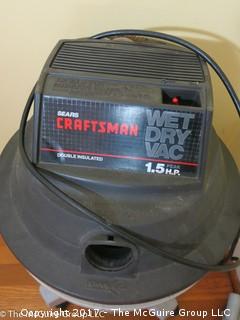 1.5 HP Craftsman Wet/Dry Vac 