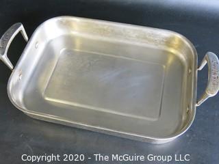 Sur La Table Roasting Pan.  Measures approximately 9" x 14" x 2"