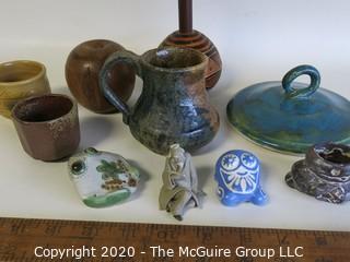 Group of 10 Ceramic Decorative Items