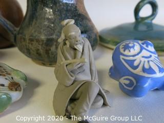 Group of 10 Ceramic Decorative Items