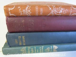 Four Vintage Books including Kipling and Emerson