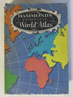 Two Vintage World Atlases