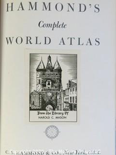 Two Vintage World Atlases