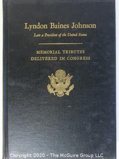 Lyndon Baines Johnson Memorial Tributes Delivered in Congress