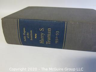 Hard Cover Copy of Public Papers Of President Harry S. Truman