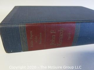 Hard Cover Copy of Public Papers Of President John F Kennedy