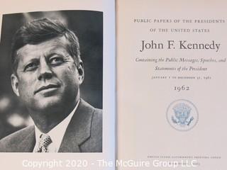 Hard Cover Copy of Public Papers Of President John F Kennedy