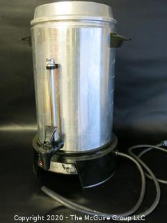 West Bend Commercial 55 Cup Aluminum Coffee Urn