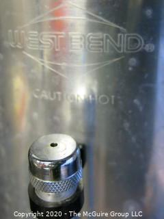 West Bend Commercial 55 Cup Aluminum Coffee Urn