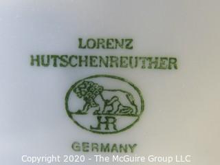 Set of 15 Hand Painted Hutschenreuther Selb LHR Bavarian China Plates. Signed by Artist.