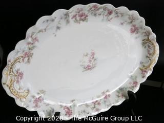 Four Haviland Limoges Hand Painted Porcelain Plates