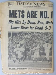 April 17, 1969, World Series, Daily News