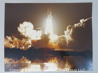 Photo, Large Format. Space Shuttle Launch