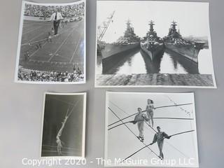 Group of Four Black and White Photographs