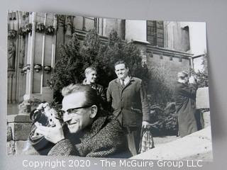 Group of Black & White Photos of Visit to Leitz Factory and Leica & Leicaflex Camera Course. Germany 1970