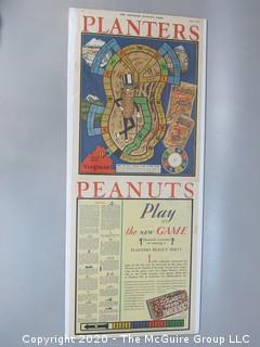 Vintage Planters Peanuts Advertising Poster