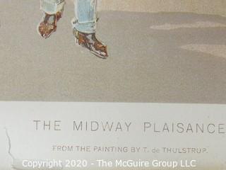 Color Print, The Midway Plaisance, Columbian Memorial Publications Society, 1894