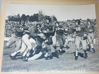 Black & White Photo - Army Vs Duke University Football Game, 1938-1939, by A. Rickerby, Measures approximately 13" X 18". Unmounted.