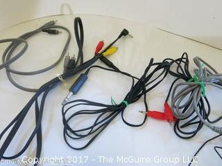 Collection including 2 plug-in timers; small tripod and a "Lafayette" dynamic microphone with cord