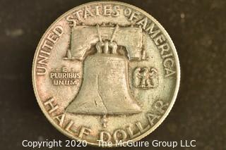 1954 Franklin Silver Half Dollar