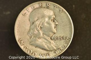 1945 Franklin Silver Half Dollar