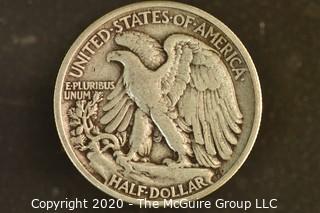 1940 Walking Liberty Silver Half Dollar