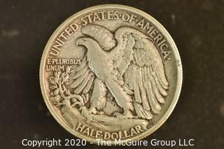 1945 Walking Liberty Silver Half Dollar