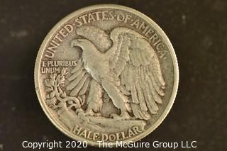 1945 Walking Liberty Silver Half Dollar