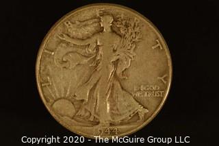 U.S. Collectible Coins: 1944 Walking Liberty Half Dollar