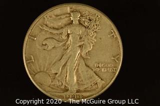 U.S. Collectible Coins: 1944 Walking Liberty Half Dollar