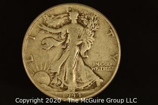 U.S. Collectible Coins: 1944 Walking Liberty Half Dollar