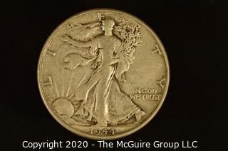 U.S. Collectible Coins: 1944 Walking Liberty Half Dollar