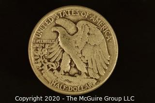 U.S. Collectible Coins: 1944 Walking Liberty Half Dollar