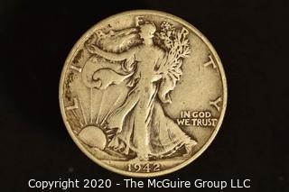 U.S. Collectible Coins: 1942-D Walking Liberty Half Dollar