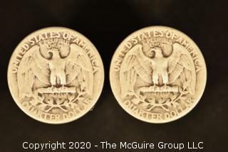 U.S. Collectible Coins: 1941 Washington Quarter & 1941 Washington Quarter 