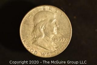 U.S. Collectible Coins: 1963-D Franklin Half Dollar