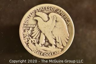 U.S. Collectible Coins: 1941-D Walking Liberty Half Dollar