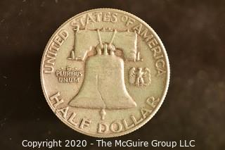 U.S. Collectible Coins: 1950 Franklin Half Dollar