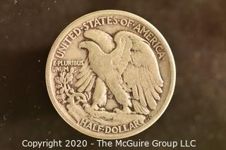 U.S. Collectible Coins: 1941 Walking Liberty Half Dollar