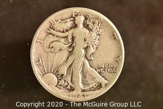 U.S. Collectible Coins: 1941 Walking Liberty Half Dollar